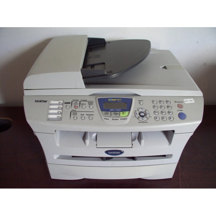 Brother MFC-7420 fax tarayıcı fotokopi yazıcı ikinci el