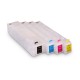 Hp 970 971 Muadil Çipli Dolan Kartuş seti çipli - Hp X451 X551 X476 X576 dolan kartuş