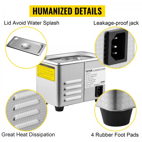 KD 800ml Ultrasonik cleaner temizleyici - KD 800ml Ultrasonik KD 800ml Ultrasonik cleaner temizleyici - KD 800ml Ultrasonik
