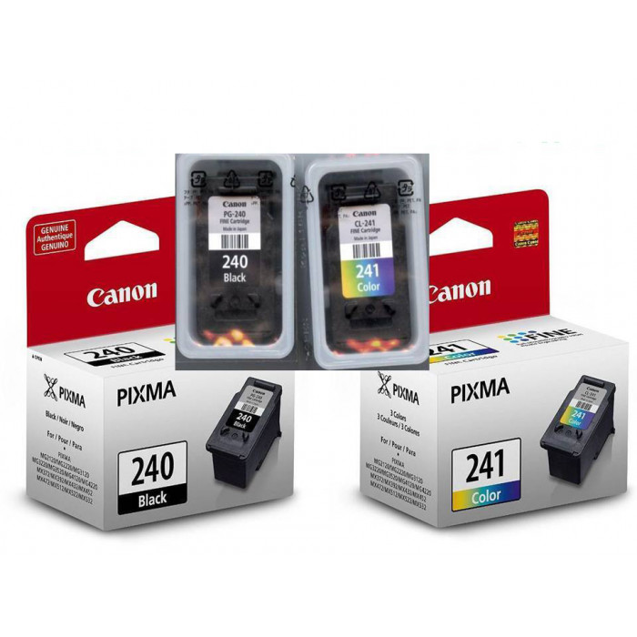 Canon Pixma PG-240 Siyah ve CL-241 Renkli  Orjinal Mürekkep Kartuş seti