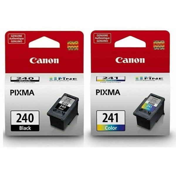 Canon Pixma PG-240 Siyah ve CL-241 Renkli  Orjinal Mürekkep Kartuş seti - Canon PG-240 Siyah CL-241 Renkli