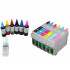 Muadil Epson T0801 T0806 Kartuş Ve Mürekkep Dolum Seti