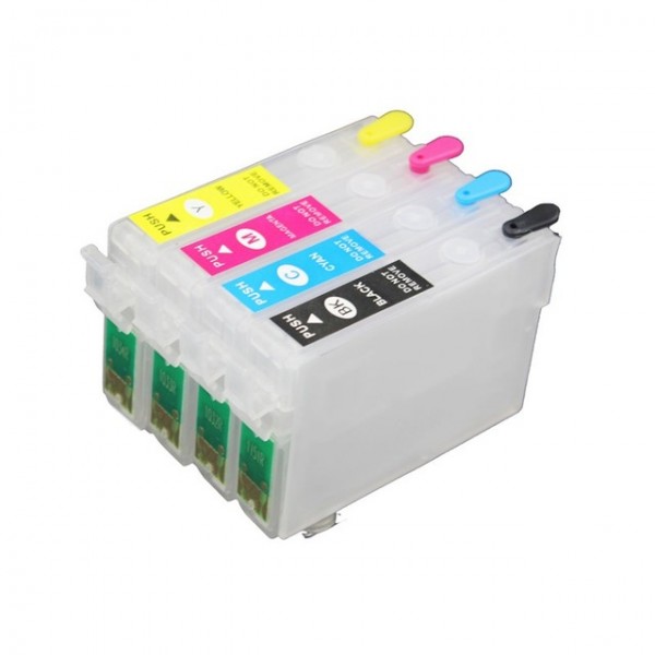 Muadil Epson 0711 0714 Otoresetli Kartuş Seti Boş - Muadil Epson 0711 0714 Dolan Kartuş Muadil Epson 0711 0714 Otoresetli Kartuş Seti Boş - Muadil Epson 0711 0714 Dolan Kartuş