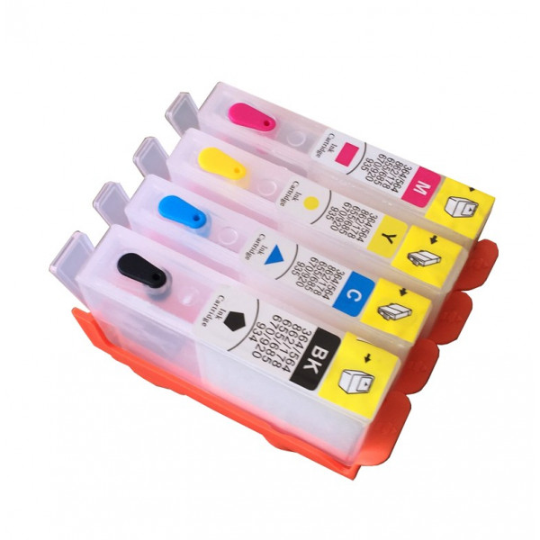Hp 920 Muadil Dolan kartuş seti boş - Hp 6000 6500 7000 7500 dolan Kartuş