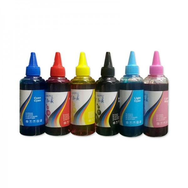Muadil Epson 100ml 6 Renk Mürekkep Seti - Muadil Epson 100ml Murekkep Muadil Epson 100ml 6 Renk Mürekkep Seti - Muadil Epson 100ml Murekkep