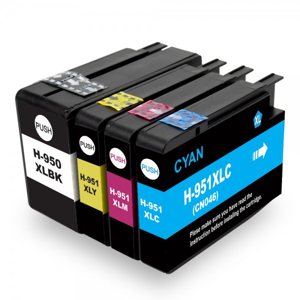 Hp 8610 8620 Muadil Kartuş Seti Dolu Çipli - Muadil Hp 950 951xl Dolu Kartuş Hp 8610 8620 Muadil Kartuş Seti Dolu Çipli - Muadil Hp 950 951xl Dolu Kartuş