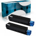 Oki B401 Mb451 Muadil Toner İki Adet