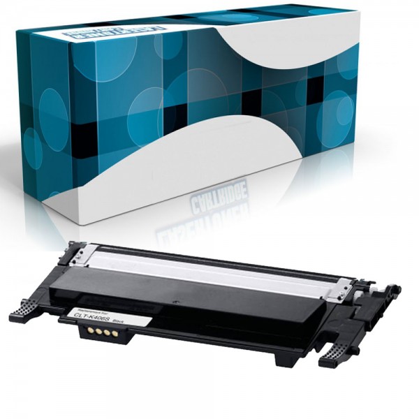 Samsung C410 C460fw C410w C460w Muadil Toner Siyah - Muadil Samsung Clt-k406s Toner Siyah