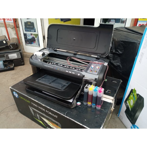 ikinci el Hp officejet 7000 A3 yazıcı renkli tanklı 3000 sayfa - Hp officejet 7000 A3 yazıcı tanklı ikinci el Hp officejet 7000 A3 yazıcı renkli tanklı 3000 sayfa - Hp officejet 7000 A3 yazıcı tanklı