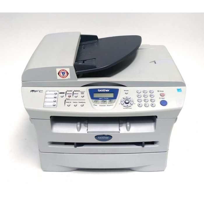 Brother MFC-7420 fax tarayıcı fotokopi yazıcı ikinci el