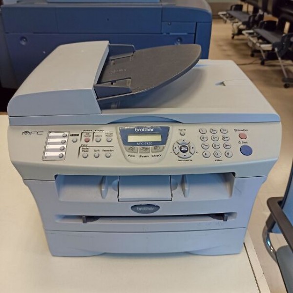 Brother MFC-7420 fax tarayıcı fotokopi yazıcı ikinci el - Brother MFC-7420 yazıcı